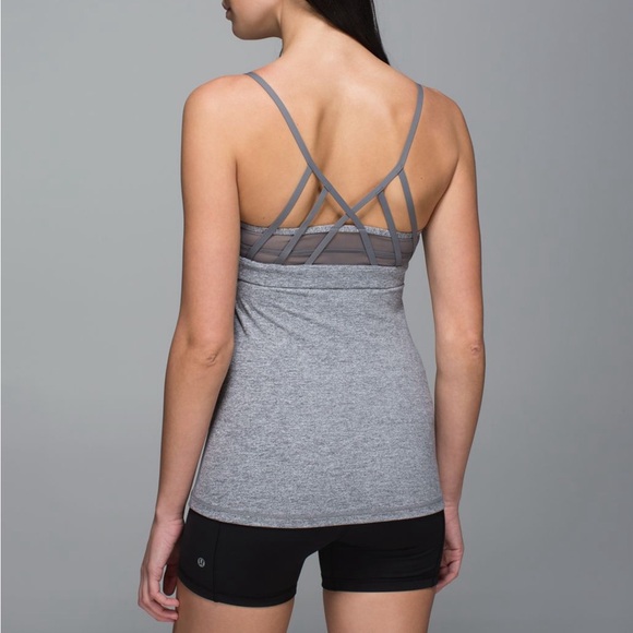 Lululemon Just Breathe Tank Top Built in Bra Yoga Run - Picture 1 of 13